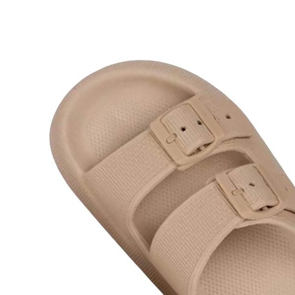 Infradito estive con doppia fibbia, antiscivolo verde EVA 39-40