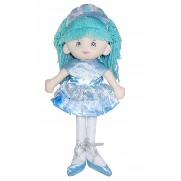 Bambola di pezza Dorotka da 45 cm con suoni in polacco per bambini