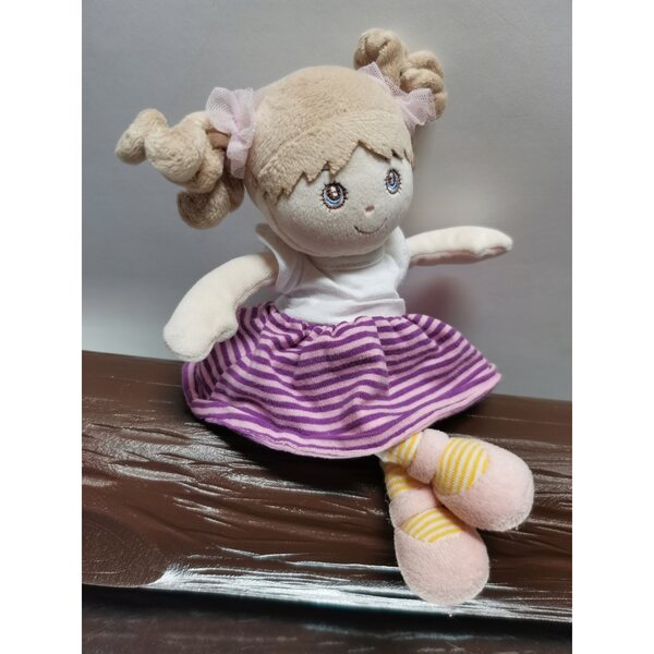 Bukowski Peluche Piccola Rosa Doll 18 cm - Bambola mascotte con un vestito