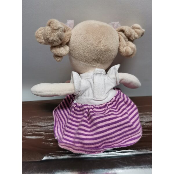 Bukowski Peluche Piccola Rosa Doll 18 cm - Bambola mascotte con un vestito