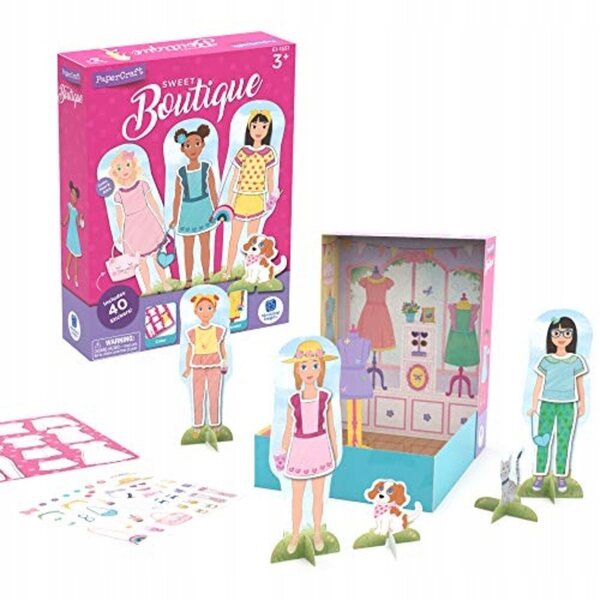Lernressourcen PaperCraft Sweet Boutique – Anpassbare Papierpuppen und Mode
