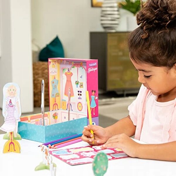 Learning Resources PaperCraft Sweet Boutique - Bambole di carta e moda personalizzabile