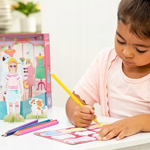 Learning Resources PaperCraft Sweet Boutique - Bambole di carta e moda personalizzabile