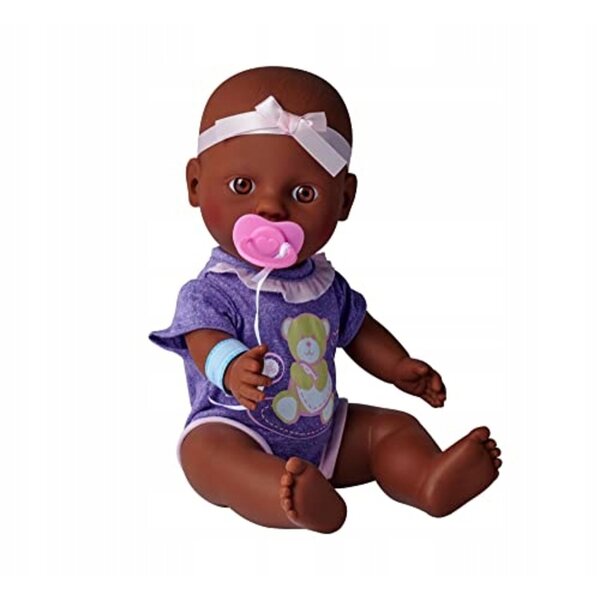 Simba New Born Babypuppe 30 cm mit Trink- und Pinkelfunktion, 4-teiliges Set