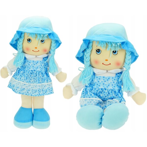50cm LALKA SZMACIANKA BOBAS DZIEWCZYNKA 8558