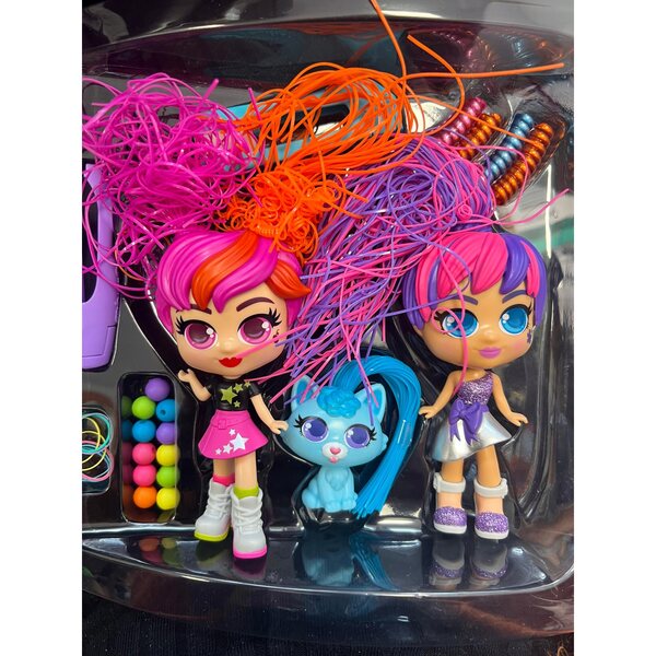Bambole Curli Girls con capelli e accessori magici - set Silverlit usato