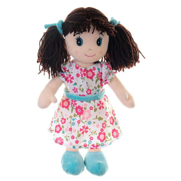 Bambola di stoffa Emma 40 cm con suoni e canzoni per neonati Teddies