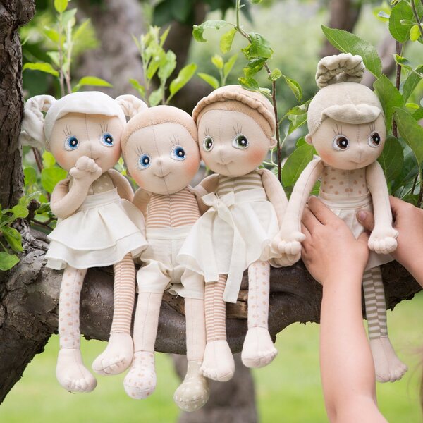 Rubens Barn - Organic EcoBuds doll, Daisy