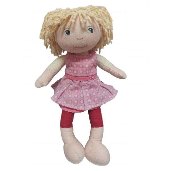 Bambola di pezza Haba Felina, ragazza di peluche, 32 cm, bionda