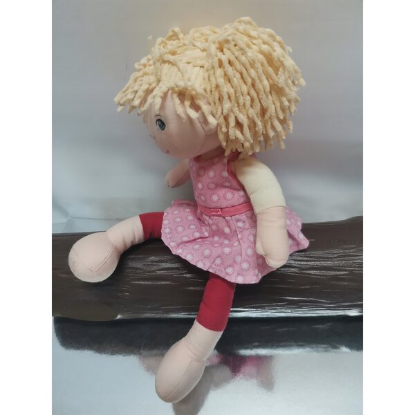 Bambola di pezza Haba Felina, ragazza di peluche, 32 cm, bionda