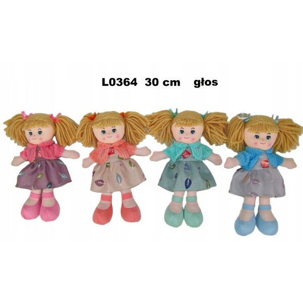 Laluca Morbida 30 cm che Parla e Canta con Suono - Ideale per Bambini