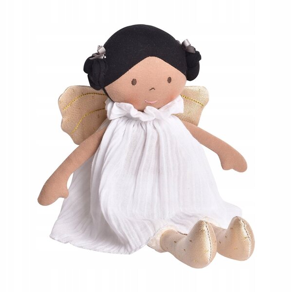 Laletta di stoffa Bonikka Aurora 32 cm in cotone organico - ideale da 0 anni
