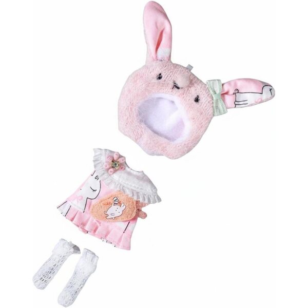 Handgefertigtes OB11-Puppenkleidungsset für BJD 1/12, Tierkostüme und elegante Kleidung