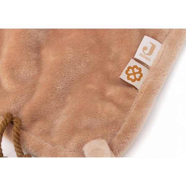 Fascia porta bebè Jollein - coniglietto marrone 26x23 cm