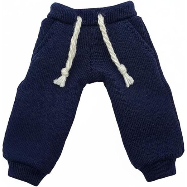 Pantaloni Bambola OB11 con Coulisse Blu Navy - Vestibilità Regolabile e Materiale Morbido