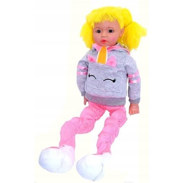 Bambola elastica con gambe allungabili Dromader, altezza 61-95 cm