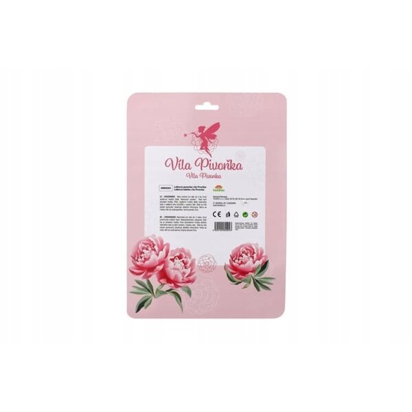 Bambola fata Peonia in tessuto 40 cm - Bambola fata leggera e lavabile per bambini