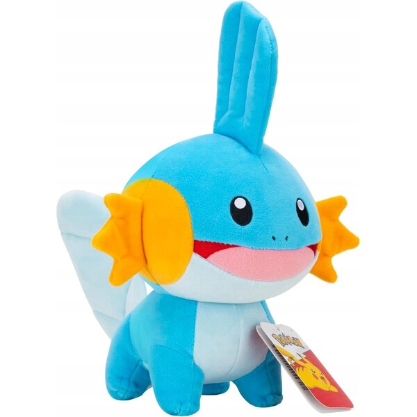 Peluches Mudkip 20 cm blu e arancione per bambini da 2 anni in su