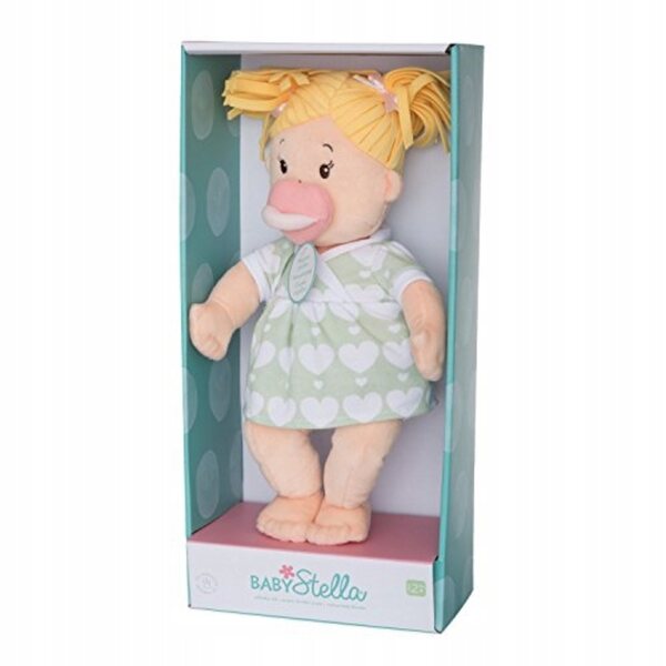 Baby Stella Blondina Manhattan Spielzeugpuppe für Kinder ab 12 Monaten