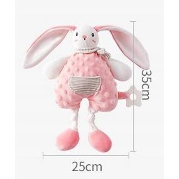 Gefüllter Elchhase 35 cm – sicheres und anregendes Stofftier für Babys mit CE-Zertifikat