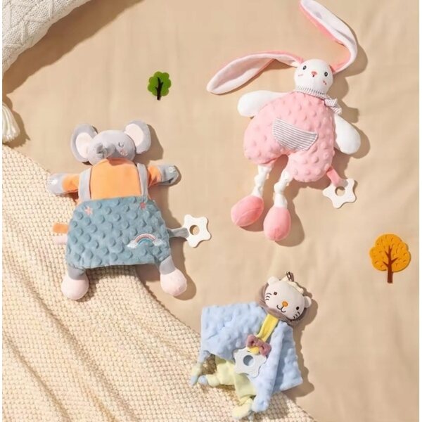 Gefüllter Elchhase 35 cm – sicheres und anregendes Stofftier für Babys mit CE-Zertifikat