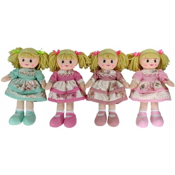 Plüschtier mit Stimme, Puppe 30 cm – Stofftier für Kinder ab 18 Monaten