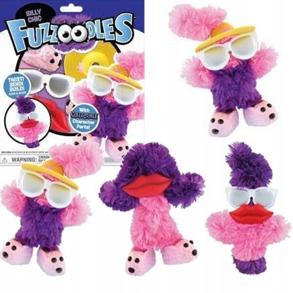 Dumel Fuzzoodles Mini Elegantka Set – Ein kreatives Set zum Erstellen von Maskottchen