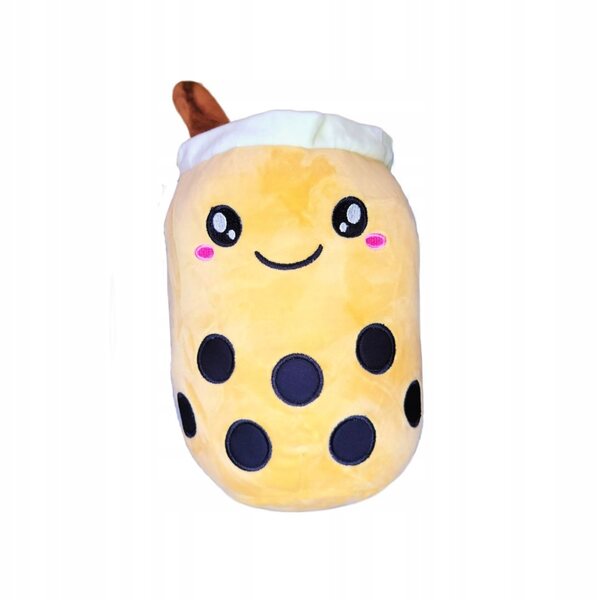 Peluche Bubble Tea morbido 45 cm con cerniera, regalo perfetto per bambini