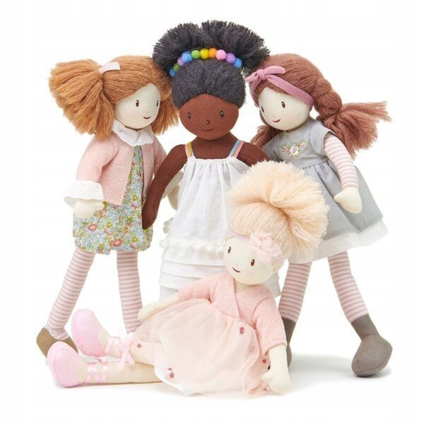 Esme ThreadBear Design Puppe 35 cm weiche Baumwollpuppe für Kinder