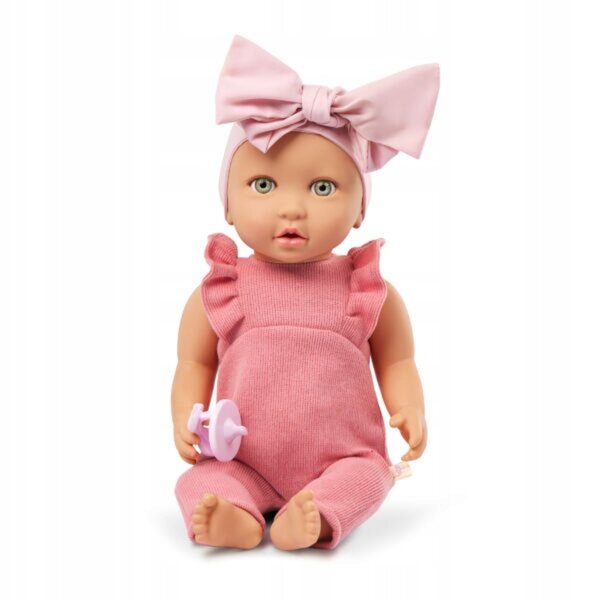 LullaBaby Bambolina con morbida cesta Navicella 35 cm per la prima infanzia