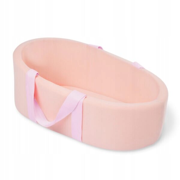 LullaBaby Bambolina con morbida cesta Navicella 35 cm per la prima infanzia