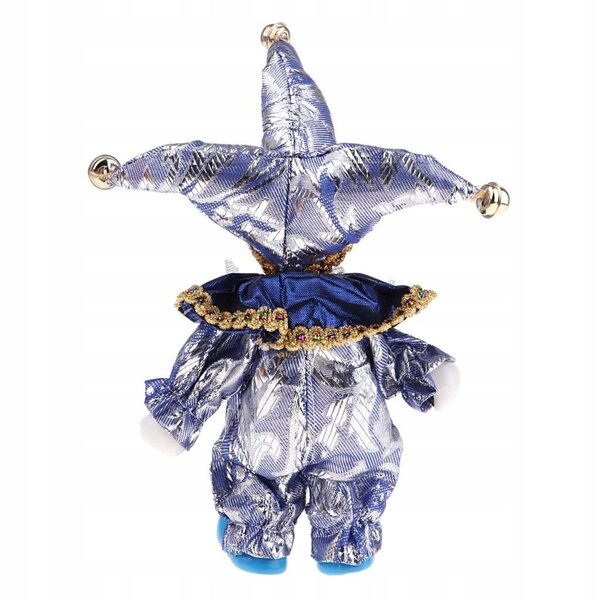 Pagliaccio in porcellana 16 cm - decorazione esclusiva e regalo da collezione