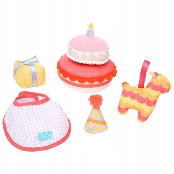 Geburtstagsparty-Set für Baby-Stella-Puppen mit Zubehör Manhattan Toy ab 12 Monaten