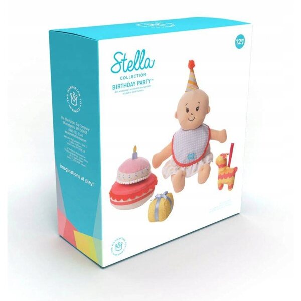Geburtstagsparty-Set für Baby-Stella-Puppen mit Zubehör Manhattan Toy ab 12 Monaten