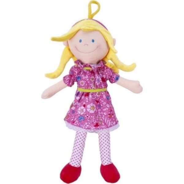 Bambola di pezza Beppe 31 cm - un peluche morbido, sicuro e colorato per bambini