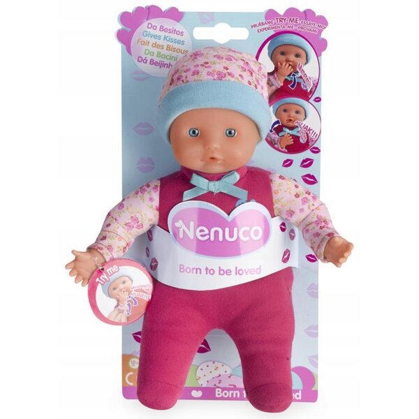 Bambola Nenuco Da Besitos 26 cm con Suoni e Movimento Baci