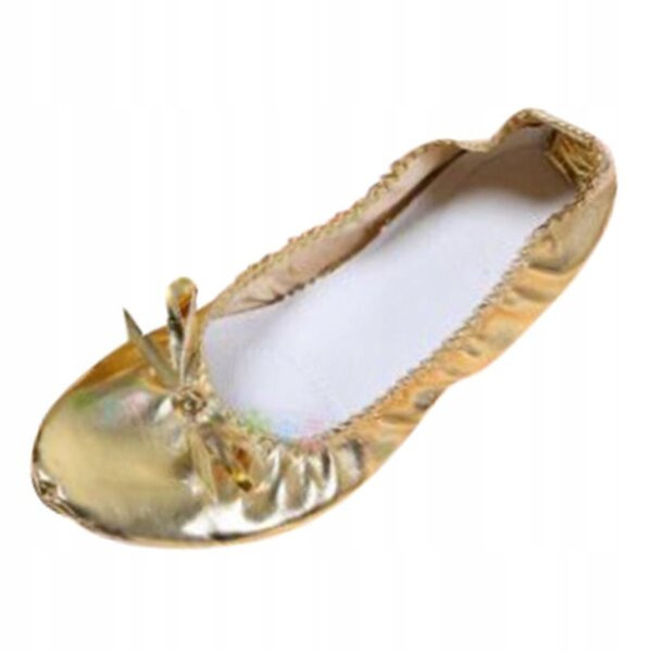 Damen-Ballettschuhe aus Leder mit geteilter Sohle, Größe 40