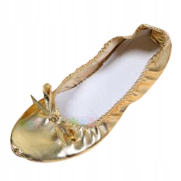 Damen-Ballettschuhe aus Leder mit geteilter Sohle, Größe 40