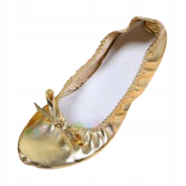 Damen-Ballettschuhe aus Leder mit geteilter Sohle, Größe 40