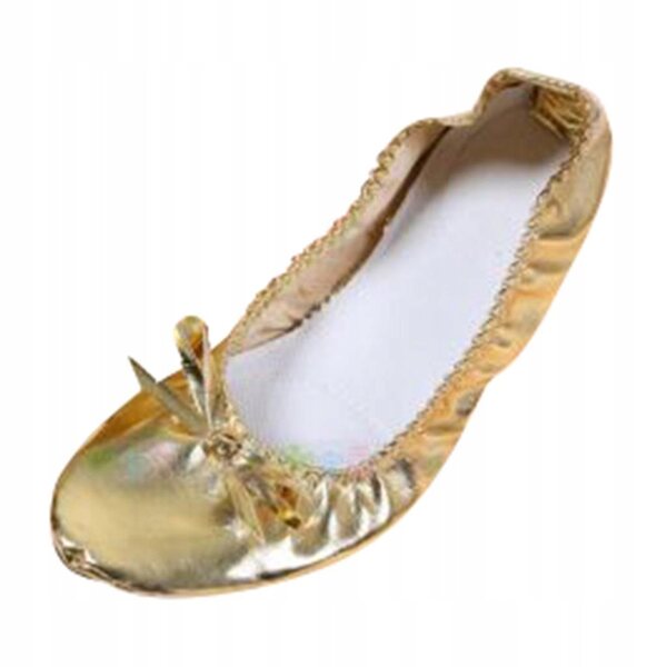 Damen-Ballettschuhe aus Leder mit geteilter Sohle, Größe 40