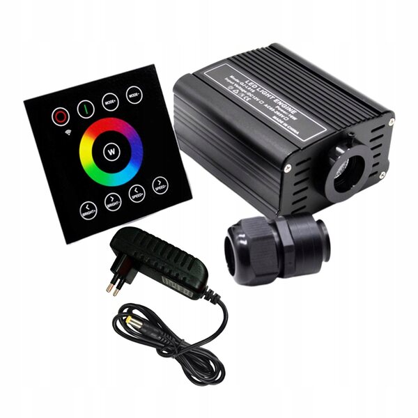Glasfaser-LED-Engine mit Touch-Controller, RGB-Licht und Intensitätsanpassung