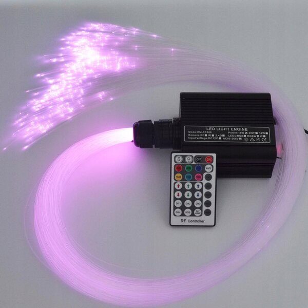 Glasfaser-LED-Engine mit Touch-Controller, RGB-Licht und Intensitätsanpassung