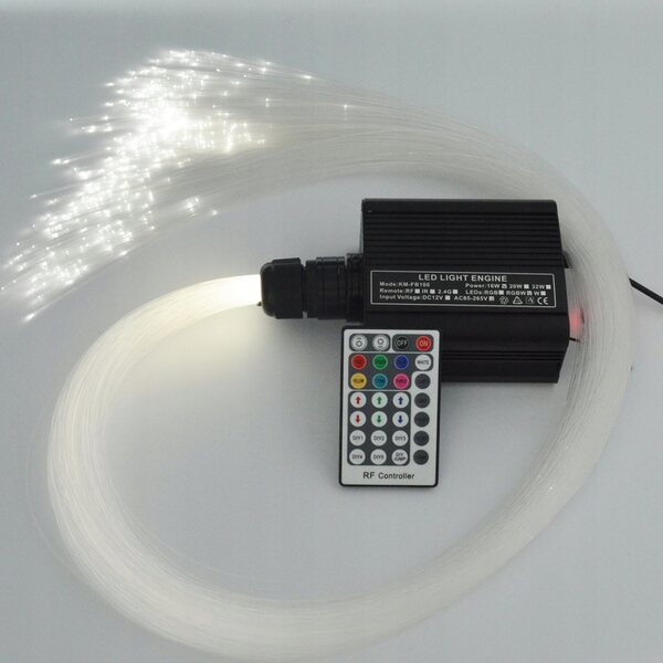 Glasfaser-LED-Engine mit Touch-Controller, RGB-Licht und Intensitätsanpassung