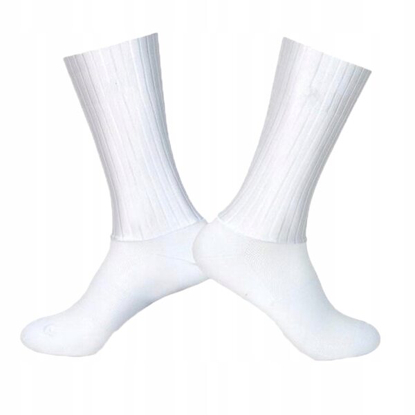 Calze da ciclismo traspiranti unisex elastiche e antiscivolo taglia 39-46