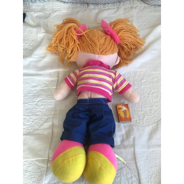 45 cm große Stoffpuppe aus sicherem und waschbarem Stoff für Kinder ab 3 Jahren