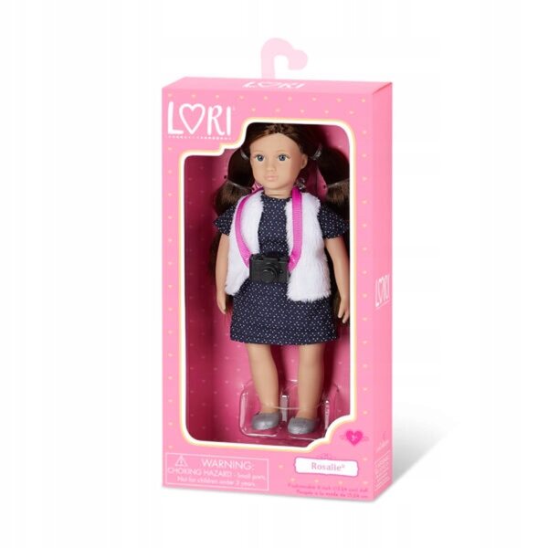 LORI Rosalie: elegante 15 cm große Puppe mit Kamera und modischer Kleidung