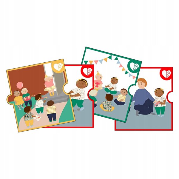 Karte Emotive Didattiche Rubens Barn Baby per Educazione e Empatia Bambini