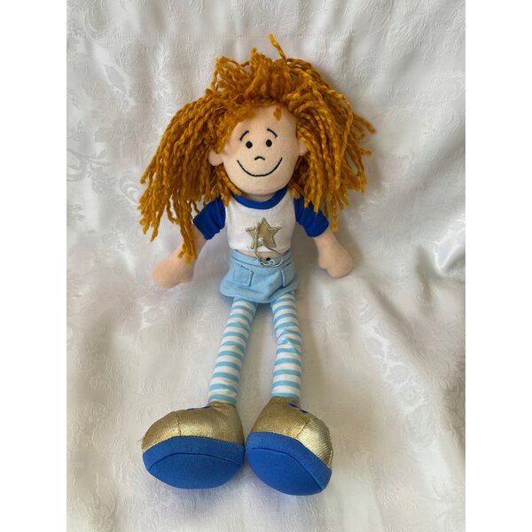 34 cm große waschbare Stoffpuppe, ideal für Kinder ab 3 Jahren