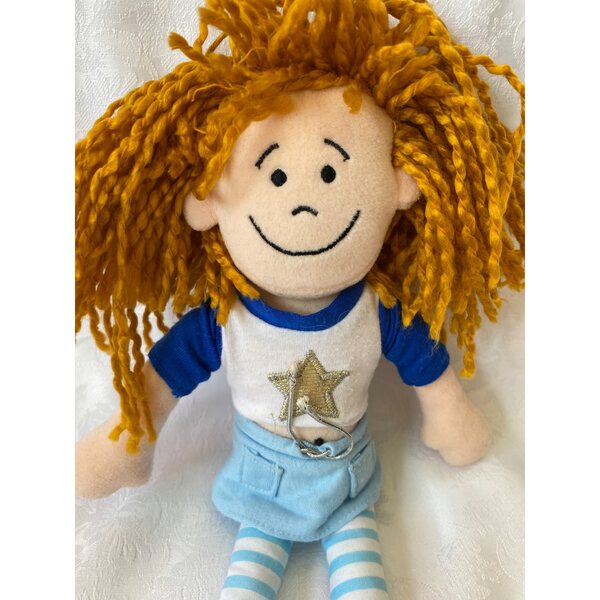 34 cm große waschbare Stoffpuppe, ideal für Kinder ab 3 Jahren