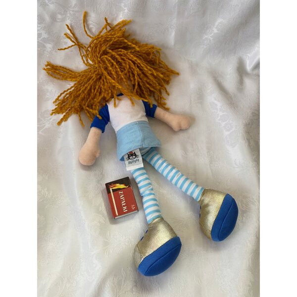 34 cm große waschbare Stoffpuppe, ideal für Kinder ab 3 Jahren